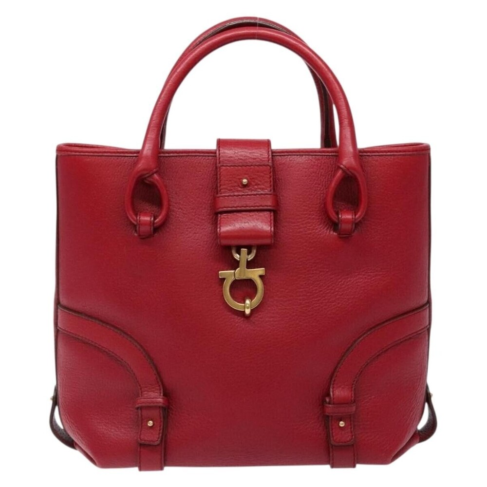 Salvatore Ferragamo Gancini Leather